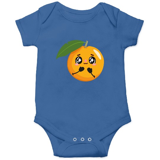Cute Orange - Funny Fruits Design Onesies