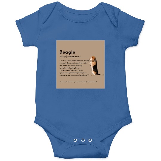 Beagle Definition PSBLBS Poster Onesies