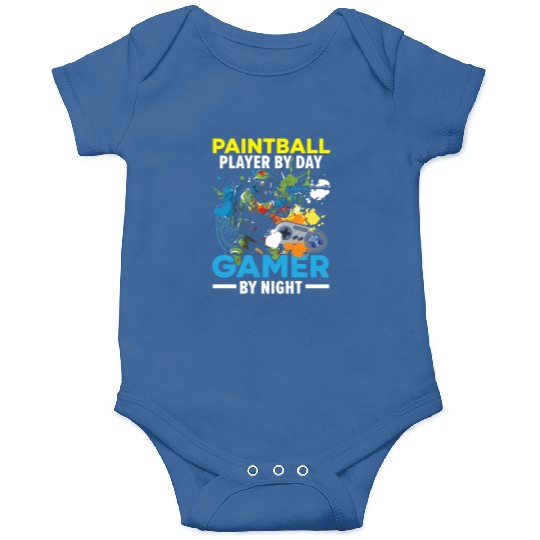 Video Game Lover Paintball Player Paintballer Onesies