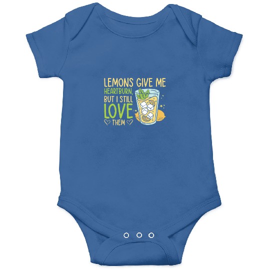 Lemon Fruit Lemonade Citrus Onesies