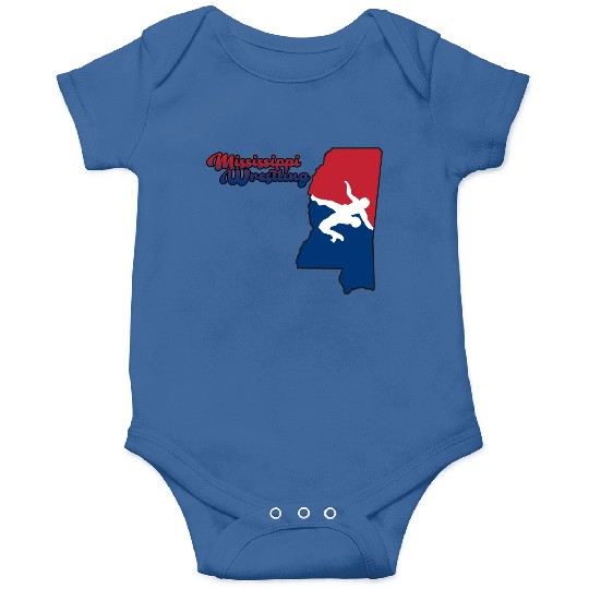 Mississippi Wrestling Onesies
