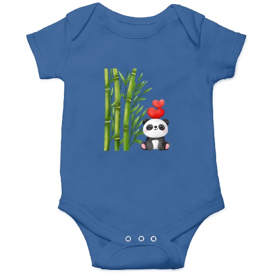 Bamboo Panda Onesies
