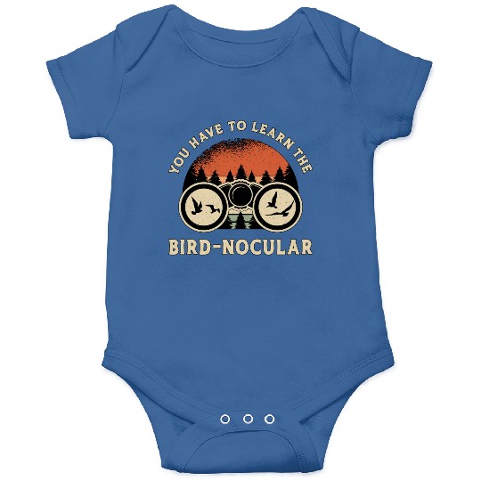 Bird Watching The Bird Nocular Retro Bird Watcher Onesies