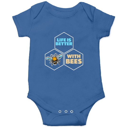 Beekeeper Bees Insects Flowers Bee Lover Plants Onesies