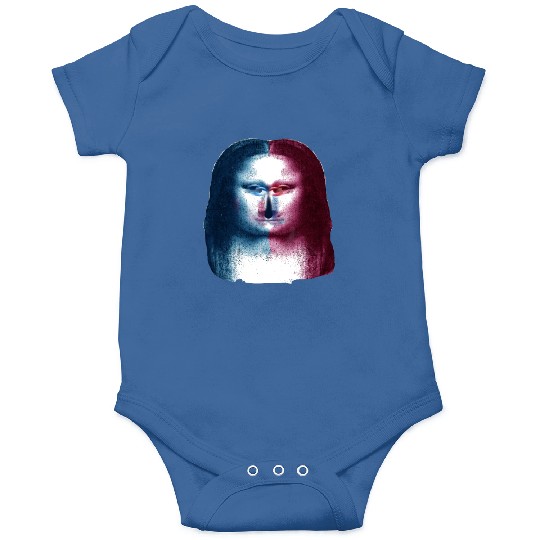 Monalisa Concept Leonardo Da Vinci Onesies