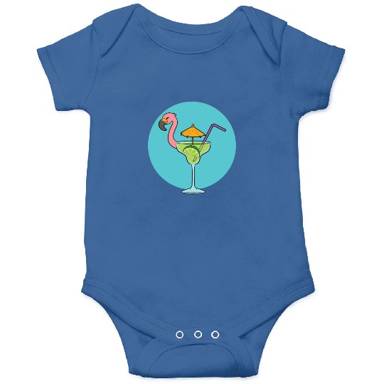Flamingo Cocktail Onesies