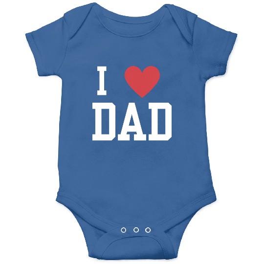 Body Bébé I Love Dad, idée cadeau de naissance, Onesies
