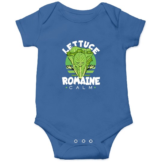 Lettuce Romaine Calm Mindfulness Vegan Yoga Lover Onesies