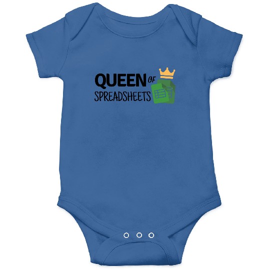 Queen of Spreadsheets - Excel, Accounting, Sheets Onesies