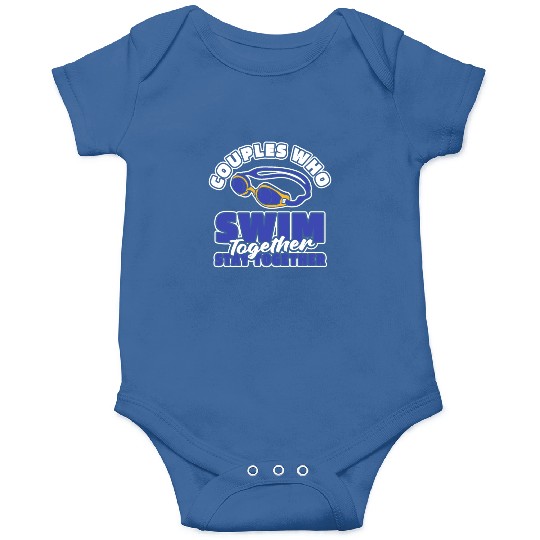 Swimming Swimmer Couple Onesies