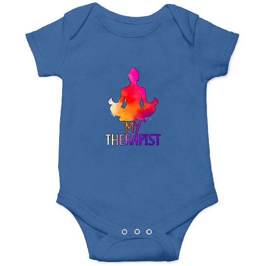 Yoga Meditation Lover Buddha Is My Therapist Onesies
