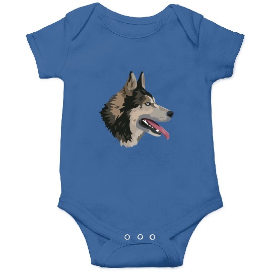 husky dog Onesies