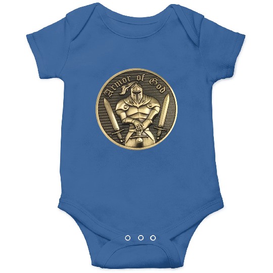 Armor of god christian knight Onesies