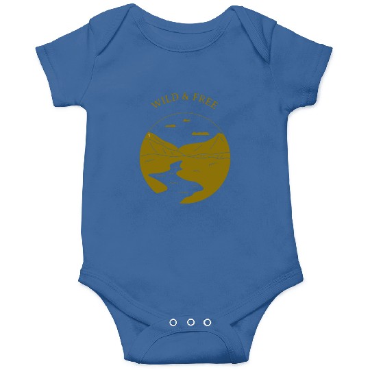 Wild & Free Camping Onesies