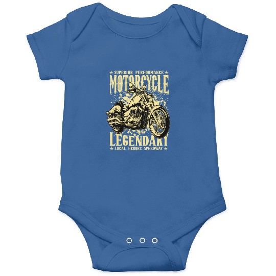 Superior performance motorcycle legendary Onesies