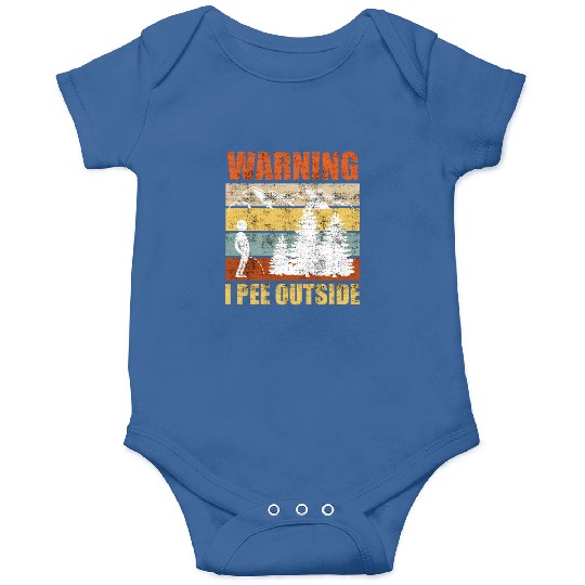 Wanderlust funny I love peeing outside Onesies