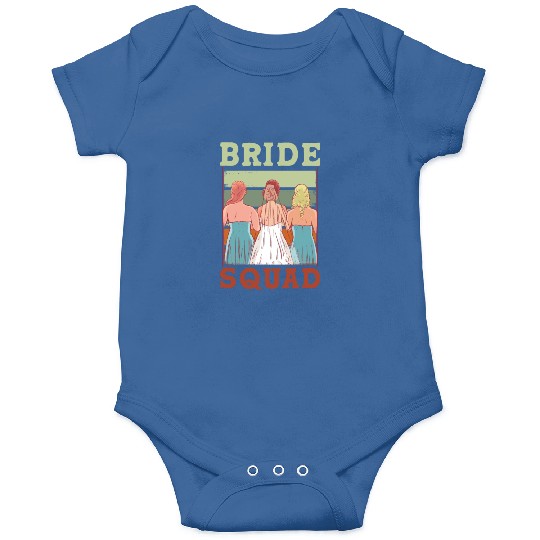 Bride Squad Bachelorette Party Wedding Cute Onesies