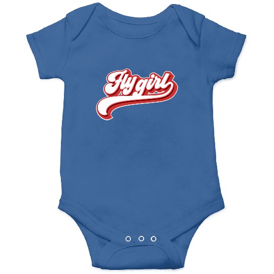 Fly 80S 90S Old School Hip Hop Onesies