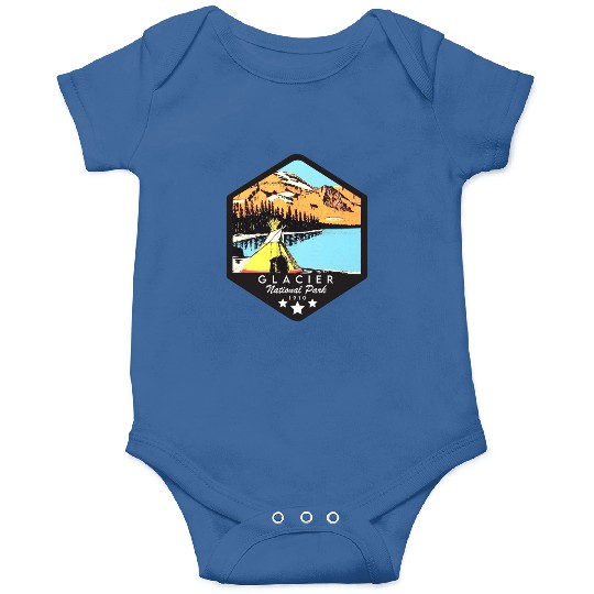 Glacier national park Onesies