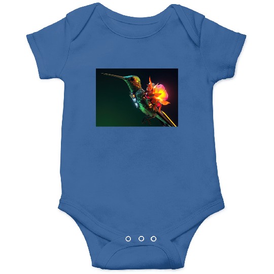 Techno Hummingbird Onesies