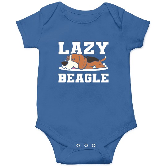 Lazy Beagle Certified Dog Trainer Onesies