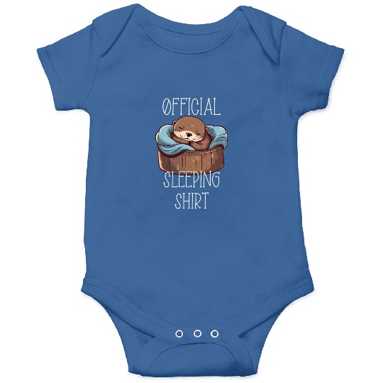 Official sleeping pajama Onesies sea otter