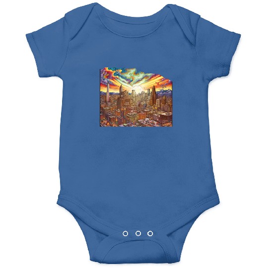 "Phoenix 3D Radiance A Limited Edition Cityscape Onesies