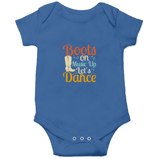 Boots On Music up Let's Dance Line Dance Country M Onesies
