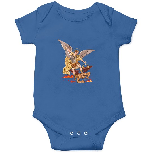 St Michael The Archangel Onesies