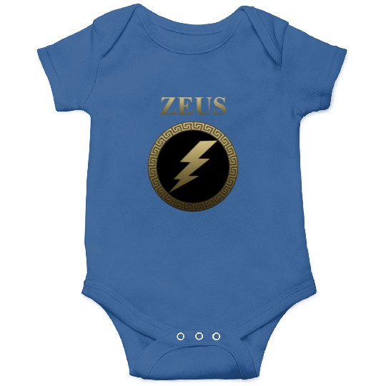 Zeus Ancient Greek God Thunderbolt Onesies