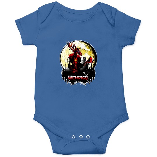 Wendigo New Monster inwalker Cryptid Evil Onesies