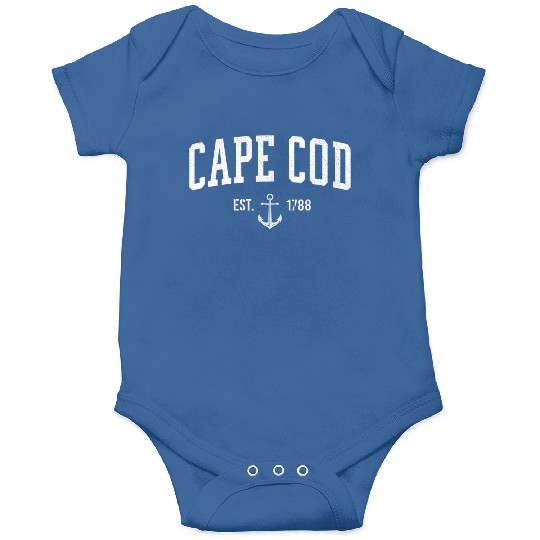 Cape Cod Massachusetts 1788 Nautical Look Onesies