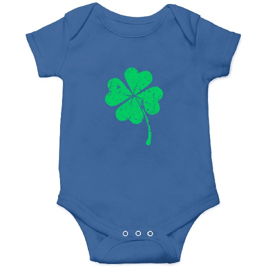 Lucky Four Leaf Clover Luck Of The Irish Onesies