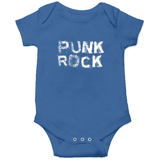 PUNK ROCK Text Onesies