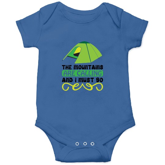 The mountains are calling and I must go 01 Onesies