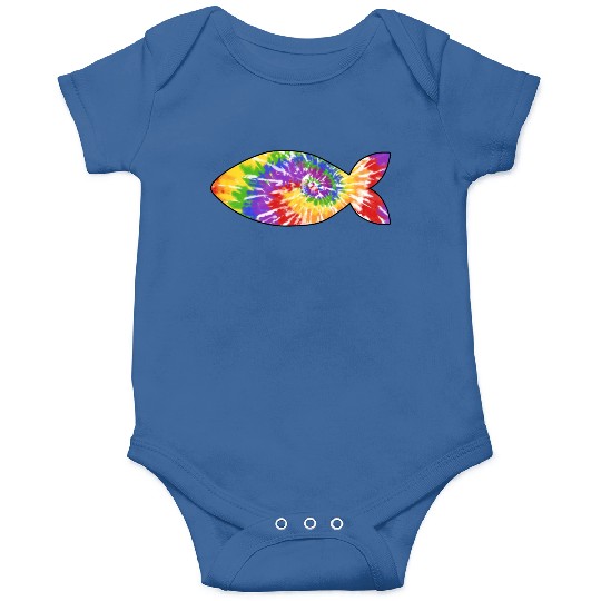 Fish tie dye Onesies