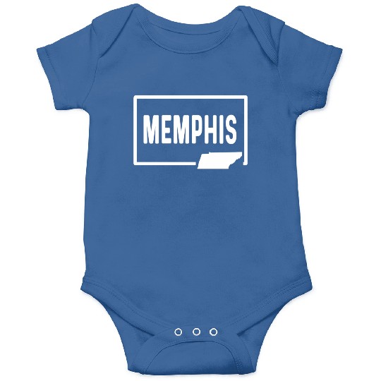 Memphis Tennessee Tn - Home Hometown Vacation Onesies