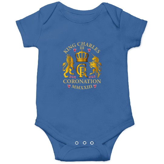 King Charles Iii British Monarch Royal Coronation Onesies