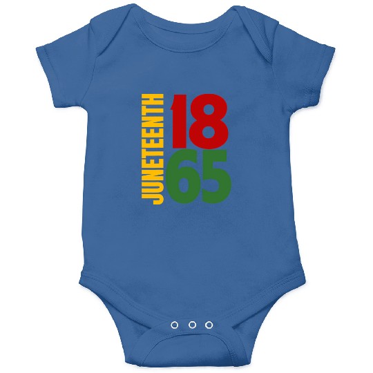 Black Proud African American For Juneteenth Onesies