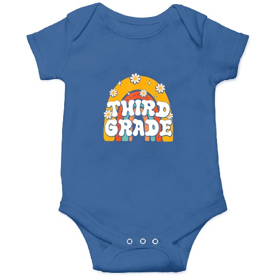 3rd Third Grade First Day School Back To School Onesies