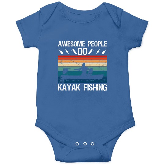Awesome People Do Kayak Fishing Onesies