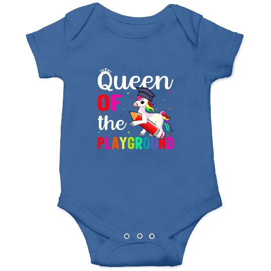 Queen Of The Playground Back To School Onesies