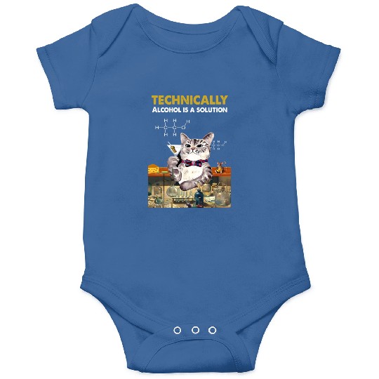Techally Alcohol Is A Solution Chemistry Onesies
