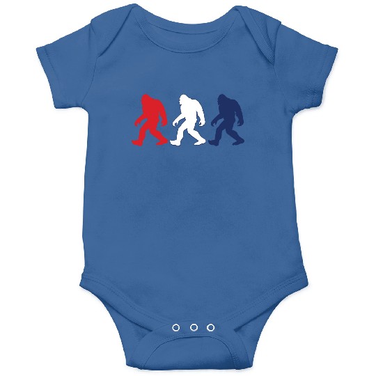 Mysterious Bigfoot Sasquatch Silhouette Design Onesies