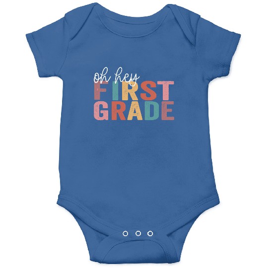 Back To School Students Teacher Oh Hey 1St First Onesies