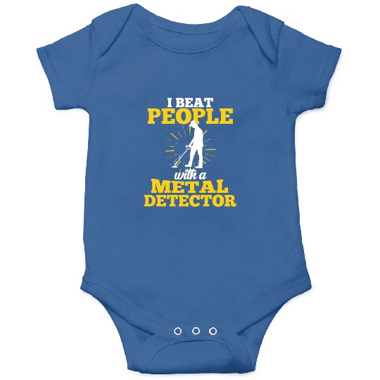 Treasure Hunting Metal Detector Geocaching Onesies