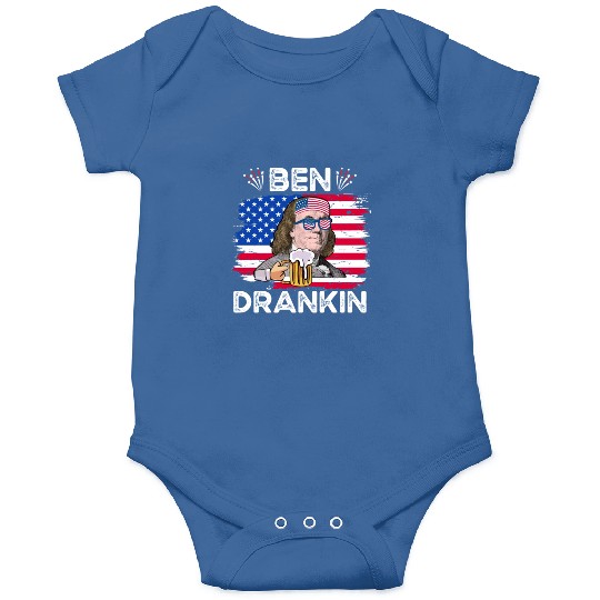 Ben Drankin US President Independence Day Onesies
