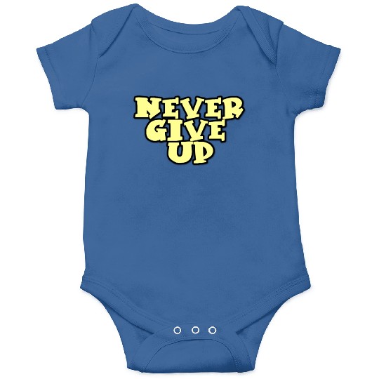 never give up stars Onesies