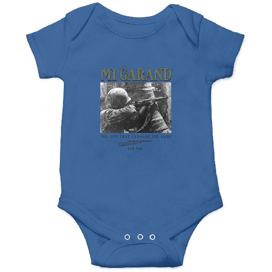 World War 2 Weapon M1 Garand Rifle Onesies