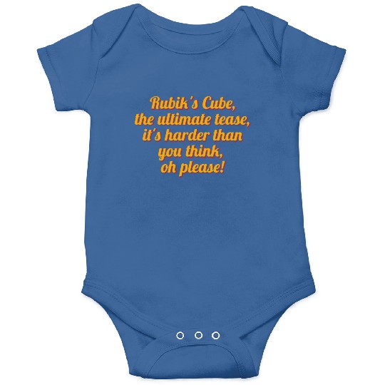 Rubiks Cube Conundrum Onesies